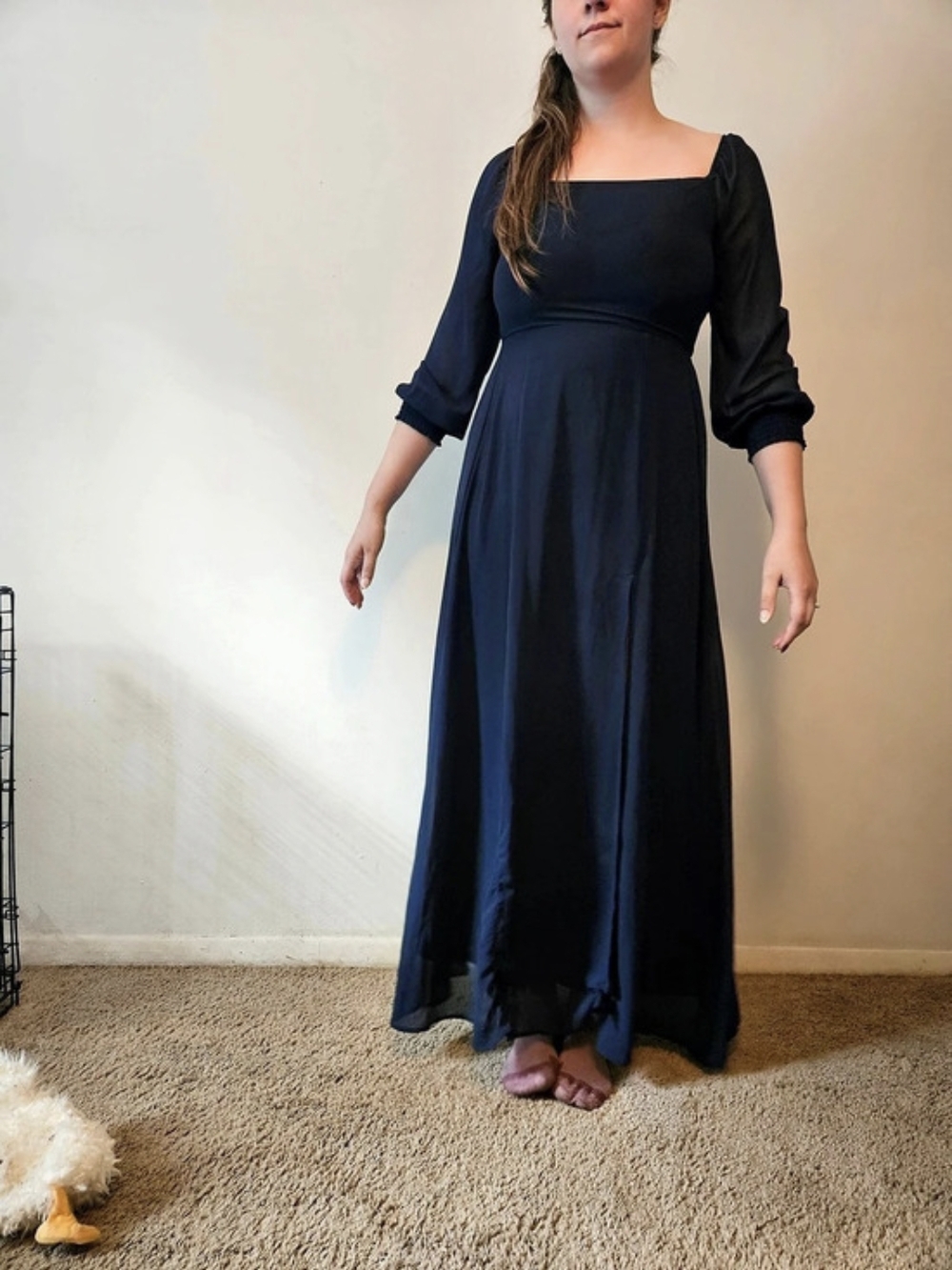 Baltic Born Giselle Maxi Dress Blue Size Medium